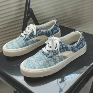 Valtensis Vintage Breathable Printed Canvas Shoes