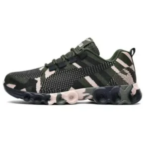 Valtensis Couple Casual Camouflage Pattern Lace Up Design Breathable Sneakers