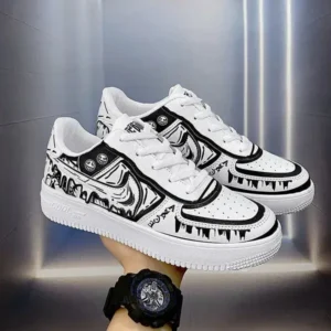 Valtensis Men Fashion Graffiti Breathable Sneakers